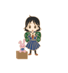 KIMONOメイドinJAPAN（個別スタンプ：5）