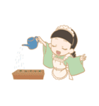 KIMONOメイドinJAPAN（個別スタンプ：16）