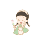 KIMONOメイドinJAPAN（個別スタンプ：17）