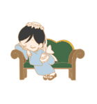 KIMONOメイドinJAPAN（個別スタンプ：25）