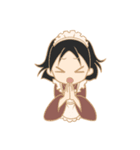 KIMONOメイドinJAPAN（個別スタンプ：34）
