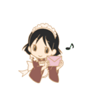 KIMONOメイドinJAPAN（個別スタンプ：35）