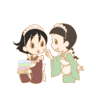 KIMONOメイドinJAPAN（個別スタンプ：38）