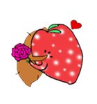 Strawberry and her lover 1（個別スタンプ：22）