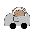 ぽっちゃりハムスター（個別スタンプ：24）