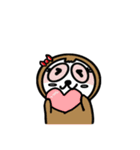 This is a sloth who kinda like a human（個別スタンプ：5）