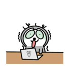 This is a sloth who kinda like a human（個別スタンプ：7）