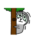 This is a sloth who kinda like a human（個別スタンプ：38）