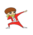 Red man cool（個別スタンプ：5）