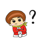 Red man cool（個別スタンプ：19）