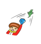 Red man cool（個別スタンプ：26）
