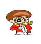 Red man cool（個別スタンプ：29）