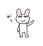 The weird bunny（個別スタンプ：1）
