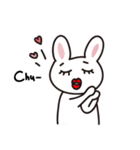 The weird bunny（個別スタンプ：6）
