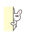 The weird bunny（個別スタンプ：11）