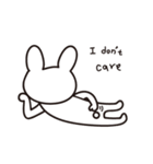 The weird bunny（個別スタンプ：16）