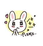 The weird bunny（個別スタンプ：24）