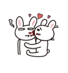 The weird bunny（個別スタンプ：31）