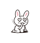 The weird bunny（個別スタンプ：35）