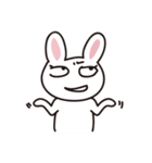 The weird bunny（個別スタンプ：36）