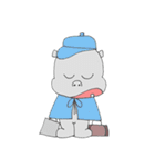 カバのカバ吉で~す。（個別スタンプ：1）
