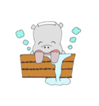 カバのカバ吉で~す。（個別スタンプ：18）