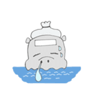 カバのカバ吉で~す。（個別スタンプ：20）
