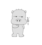 カバのカバ吉で~す。（個別スタンプ：31）