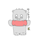カバのカバ吉で~す。（個別スタンプ：39）