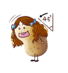 PotatoGirl（個別スタンプ：20）