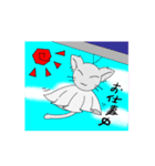 テルテルねこ（個別スタンプ：1）