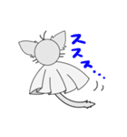 テルテルねこ（個別スタンプ：10）