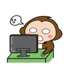 Monkey brothers life 2（個別スタンプ：19）