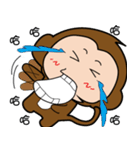 Monkey brothers life 2（個別スタンプ：22）