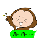 Monkey brothers life 2（個別スタンプ：30）
