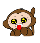 Monkey brothers life 2（個別スタンプ：35）