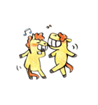 ほのぼのお馬さん（個別スタンプ：18）