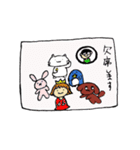 ゆかいな人々と動物たちの日常（個別スタンプ：36）