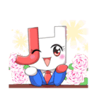 働く！！おはサイくん（個別スタンプ：4）