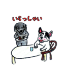 フレブル★まゆげ犬どん④（個別スタンプ：8）
