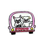 フレブル★まゆげ犬どん④（個別スタンプ：40）