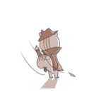 Lv.1  Squirrel GoGo（個別スタンプ：18）