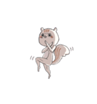 Lv.1  Squirrel GoGo（個別スタンプ：20）