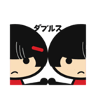 へなちょこバドミントン（個別スタンプ：28）