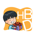 Happiness Kids（個別スタンプ：18）