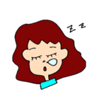 カズの表情（個別スタンプ：22）
