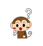 さる君とうさぎちゃん（個別スタンプ：12）