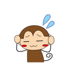 さる君とうさぎちゃん（個別スタンプ：14）