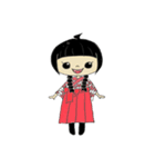 大正ロマン美少女（個別スタンプ：1）