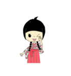 大正ロマン美少女（個別スタンプ：2）